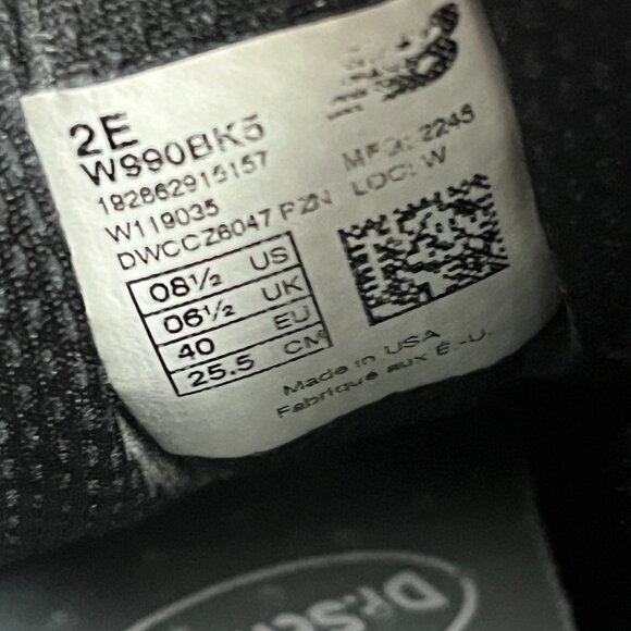 New Balance 990 v5‎ Women's Black Athletic Shoes - Picture 8 of 8